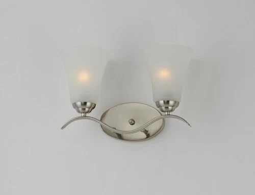 Maxim 12082FT Vital 2 Light 15"W Bathroom Vanity Light - Picture 8 of 14