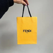 Authentic FENDI medium gift bag paper bag holiday gift