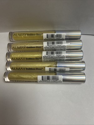 LOT OF 5 ALMAY GODDESS GLOSS 900 GILDED 0.1oz EACH SEALED