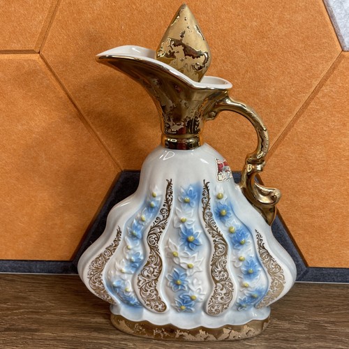 Vintage Jim Beam Bourbon Decanter 1970 Regal China Ceramic Collectible Empty