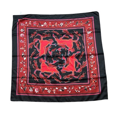 Jocelyne Mange/Wauge Boma Scarf Eskimo Inuit Native Amer Indian Deer Caribou 30 