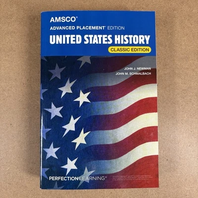AMSCO AP United States History CLASSIC EDITION 2026 FREE PRIORITY SHIP