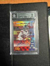 2021 Donruss Elite Kadarius Toney Turn of Century Rookie Auto RC 