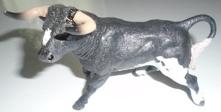 Papo Spanish Fighting Bull 5 1/2" Figure 2022