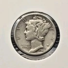 1944-P Mercury Dime 90% Silver US Mint Philadelphia