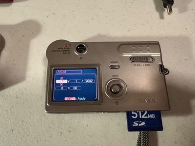 Casio EXILIM S2 2.0MP Digital Camera - Silver for sale online | eBay