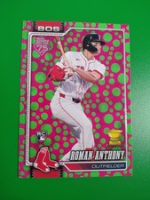 💥Roman Anthony RC💥2026 Topps Easter Polka Dots Green/Pink SP #189 Red Sox