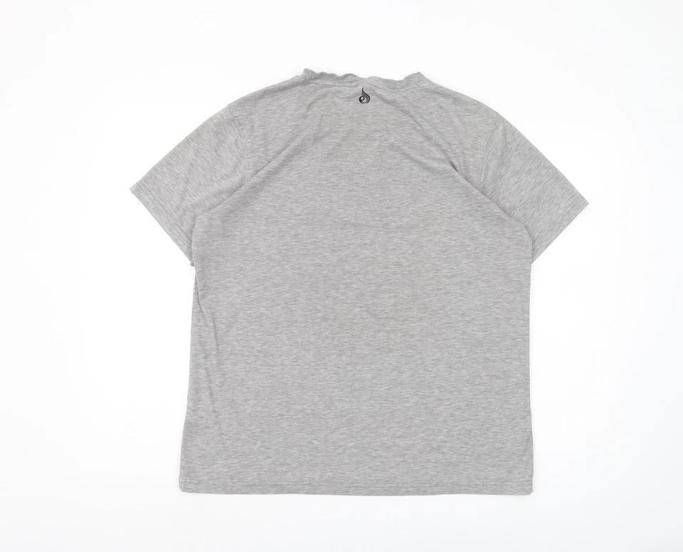 Camiseta gris cuello redondo Ryderwear para hombre talla S Foto 2 de 4