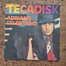 LP Adriano Celentano Tecadisk CLN 86033 Musica Italiana Vinile Vocal Pop