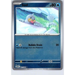 seel pokemon card value PokeDATA