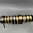 Seiko Watch Lot Women 10 Gold Silver Quartz Mechanical Tank Daydate SQ PARTS WL6