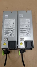 LOT OF 2 CISCO UCSC-PSU1-1050W 341-0638-03 1050W POWER SUPPLY
