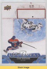 2023-24 Upper Deck Series 2 UD Canvas Evan Bouchard #C154 READ 1b80