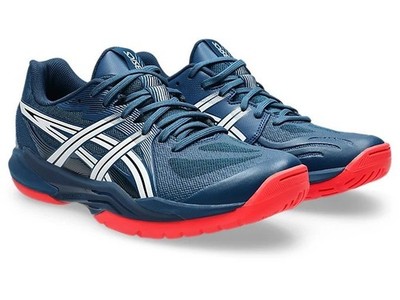 ASICS POWERBREAK FF 1071A101 400 Mako Blau Weiß Handballschuhe