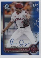 2022 Bowman Draft Chrome Pick Blue Refractor 141/150 Ben Joyce #CDA-BJ Auto lz7