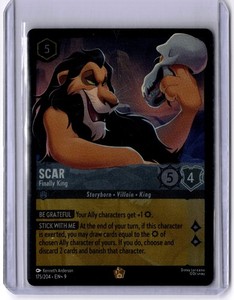 Disney Lorcana Scar | eBay