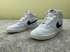 Nike Shoes Women's 7 White Court Vision Mid Sneaker Basketball CD5436-109