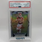 2017 Panini Prizm Silver Patrick Mahomes II RC Red Ink PSA/DNA Auto Gem Mint 10