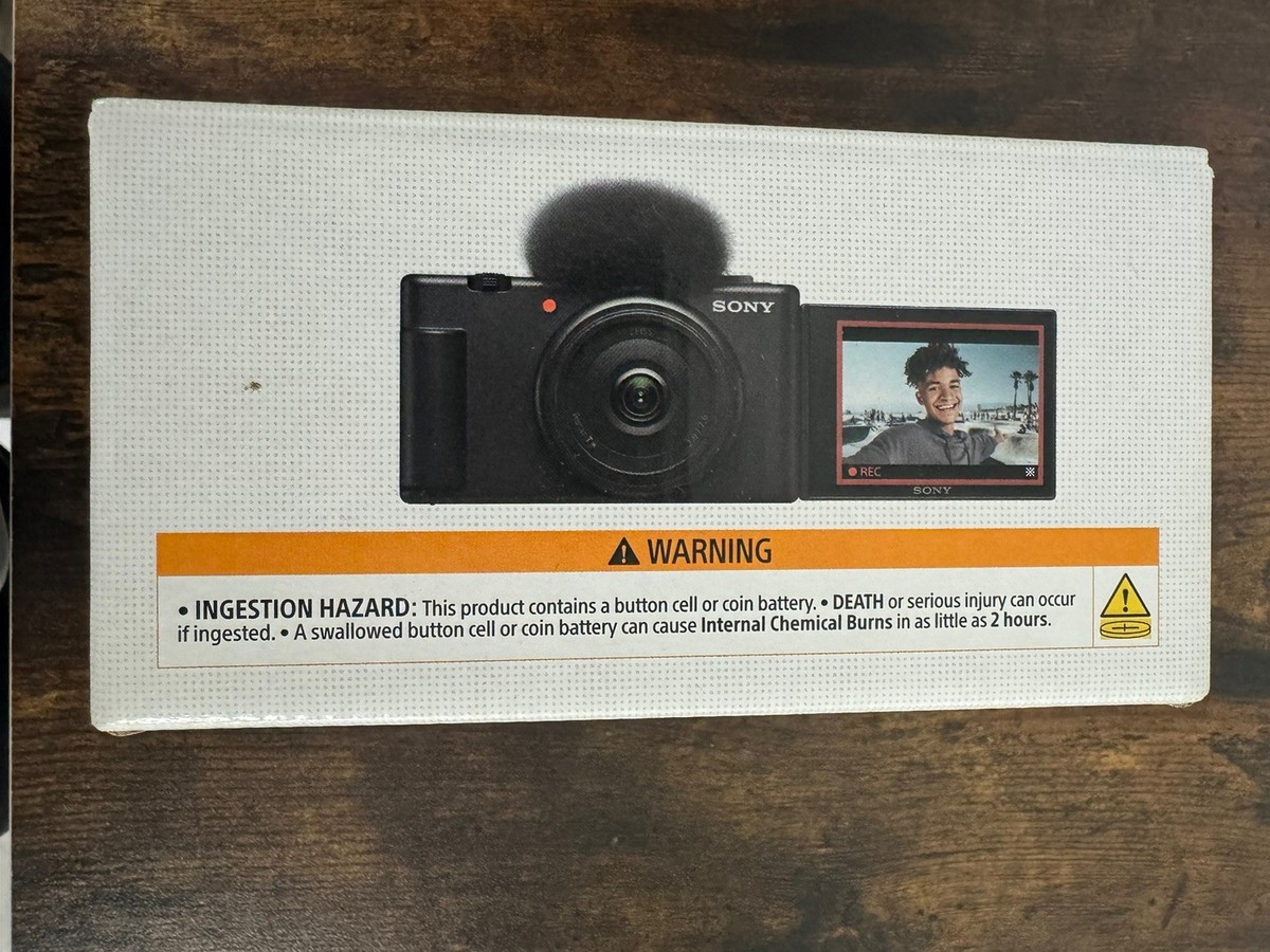 Sony ZV-1F 20.1MP Vlogging Camera - Black for sale online | eBay