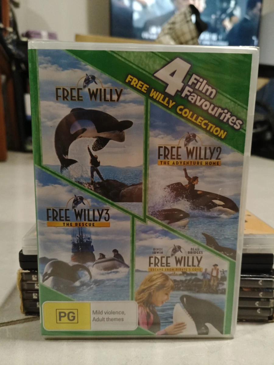Free Wiily 1+2+3+4 : 4 Movie Pack [4 DVD Set] Region 4,New & Sealed, Free Post