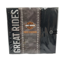 Harley Davidson 2003 Great Rides Photo Scrapbook 52 4x6 photo sleeves 26 pages