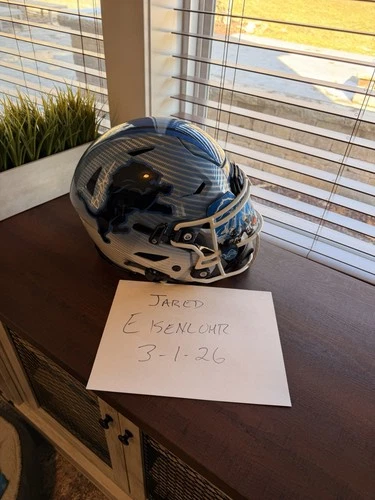 Barry Sanders Signed Detroit Lions Football Helmet PSA/DNA Authenticated