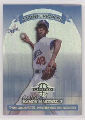 1997 Donruss Limited Counterparts Exposure Ramon Martinez Bobby Jones #25 s6a