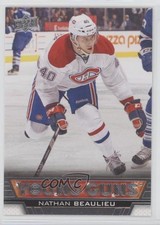 2013-14 Upper Deck Young Guns Nathan Beaulieu #207 c5r