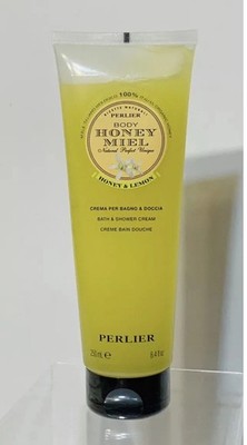 Perlier Honey Miel Lemon & Honey Bath & Shower Cream 8.4 oz NEW SEALED