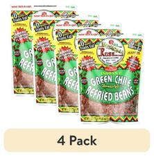 (4 pack) Rose Instant Green Chili Refried Bea...