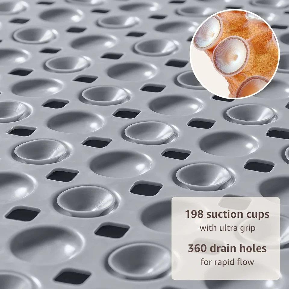 OTHWAY 浴缸 淋浴垫 防滑 浴缸 地板衬里 垫 适用于内部... — 第 3/4 张图片