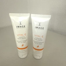IMAGE Skincare Vital C Hydrating Facial Cleanser 1.7 oz. *( 2 PACK) NEW