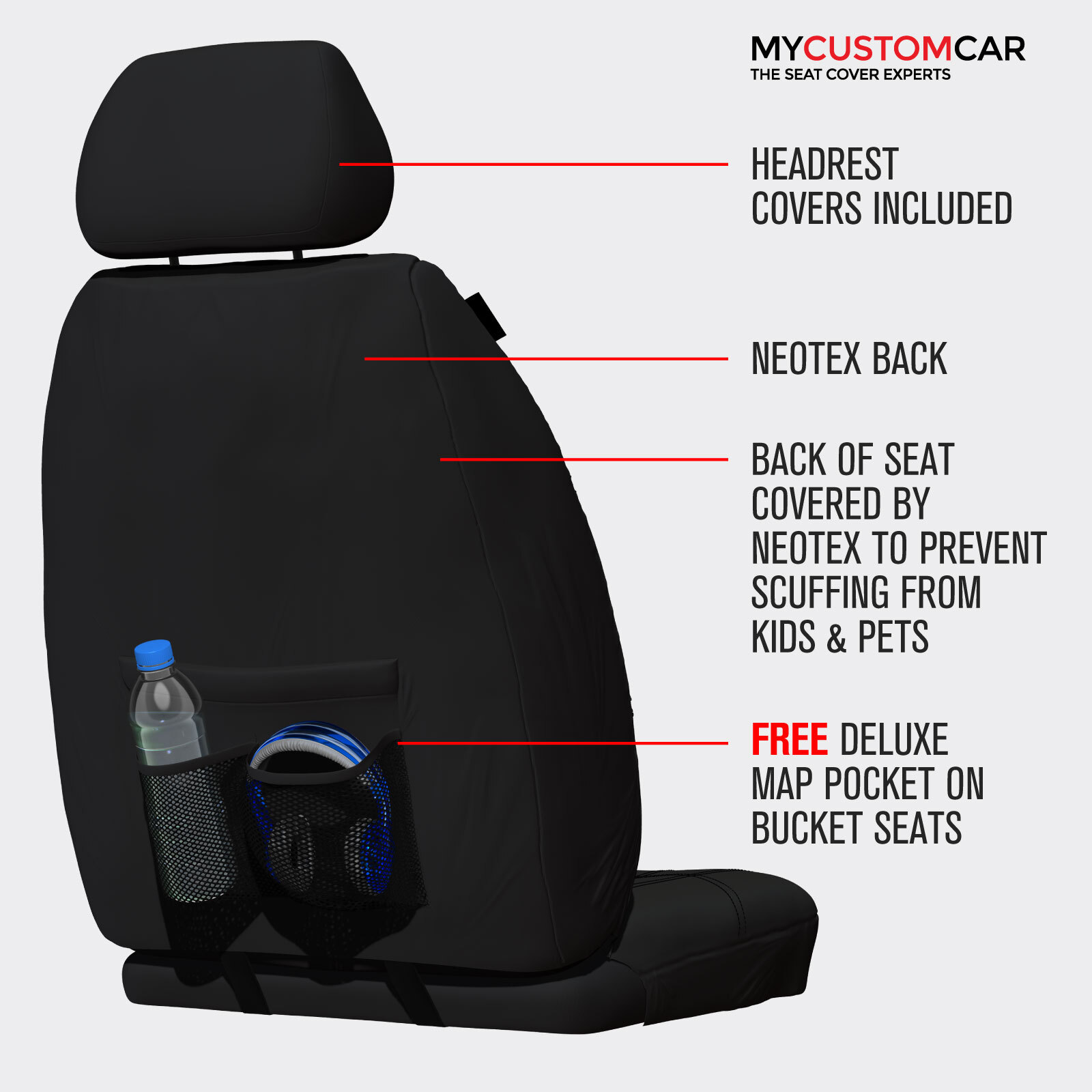 For Toyota HiLux Dual Cab 20092015 TRADIES Grey Canvas Seat Covers eBay