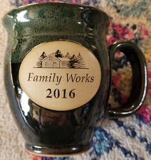 Family Works 2016 / Sunset Hill Stoneware / Coffee Tea Made in WISCONSIN