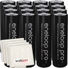 16x eneloop Pro Mignon AA Akkus 2550mAh min. 2500mAh Akku - Neueste Generation