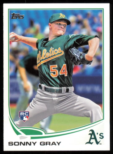 2013 Topps Update #US277 Sonny Gray RC Oakland Athletics KB58
