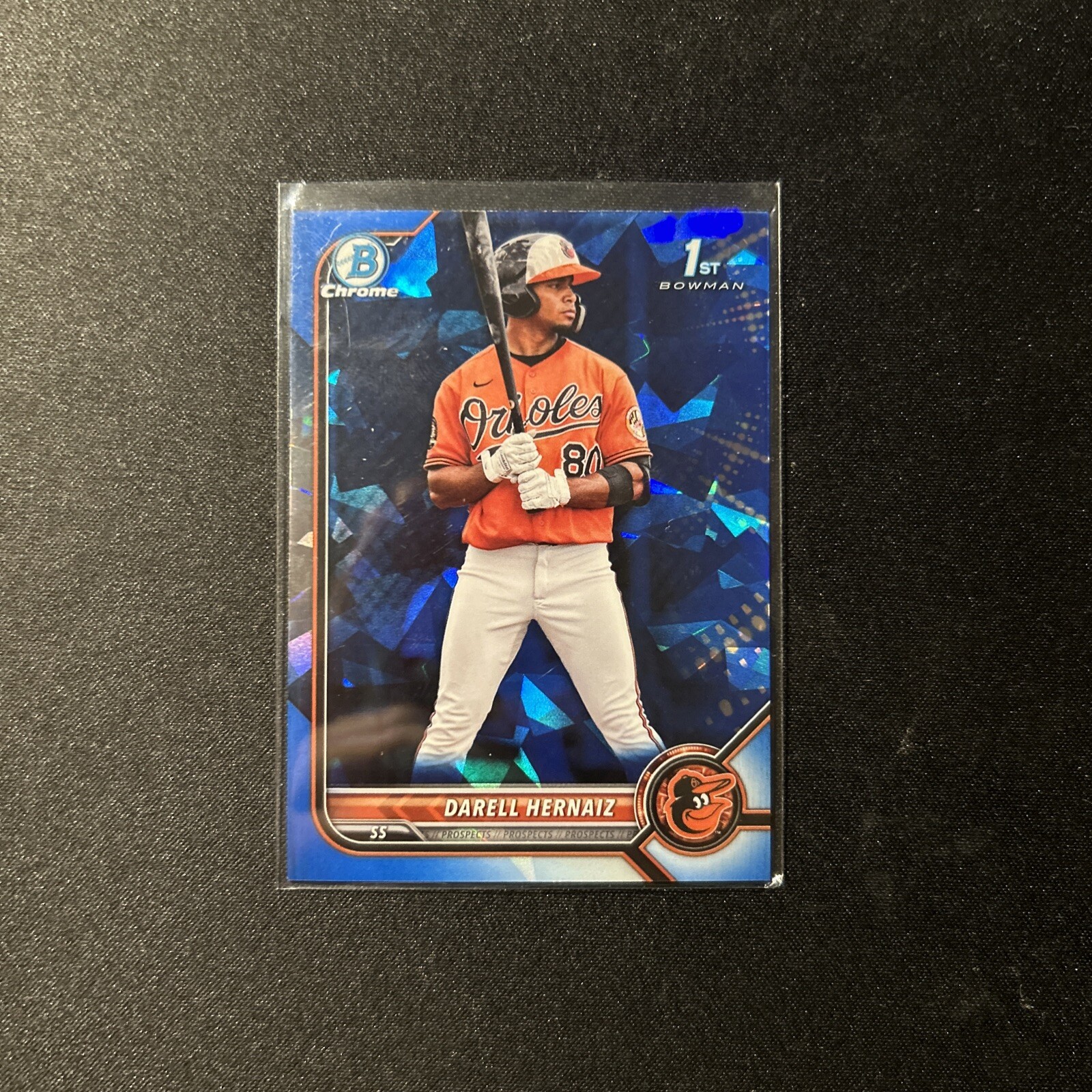 2022 Bowman Sapphire Darell Hernaiz 1st