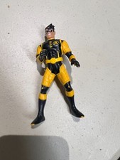 DC COMICS BATMAN THE ANIMATED SERIES  * BOLA TRAP ROBIN ACTION FIGURE * YELLOW