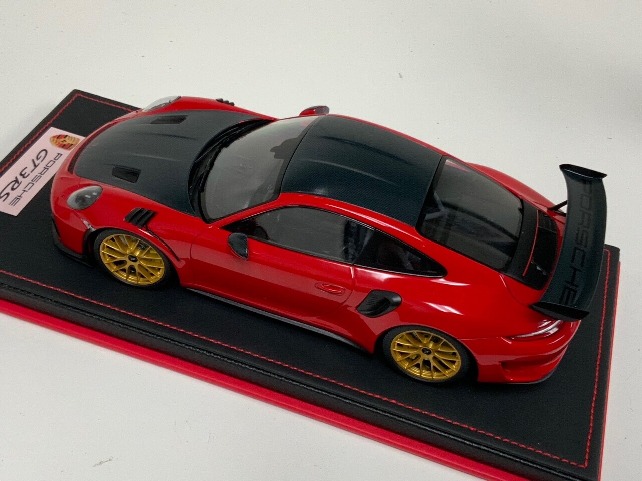 Miniature Minichamps P,911 gt3rs (991.2)rouge weissach