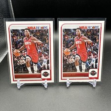 2023-24 Panini NBA Hoops Winter #86 Jae'Sean Tate Houston Rockets Lot Of 2 Cards