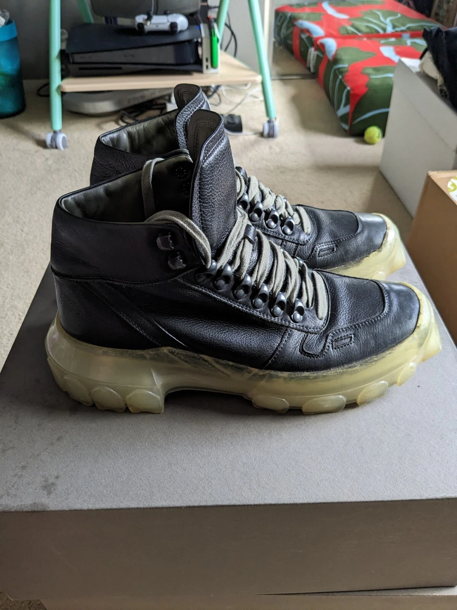 Rick Owens Larry Tractor Boots 41 | eBay