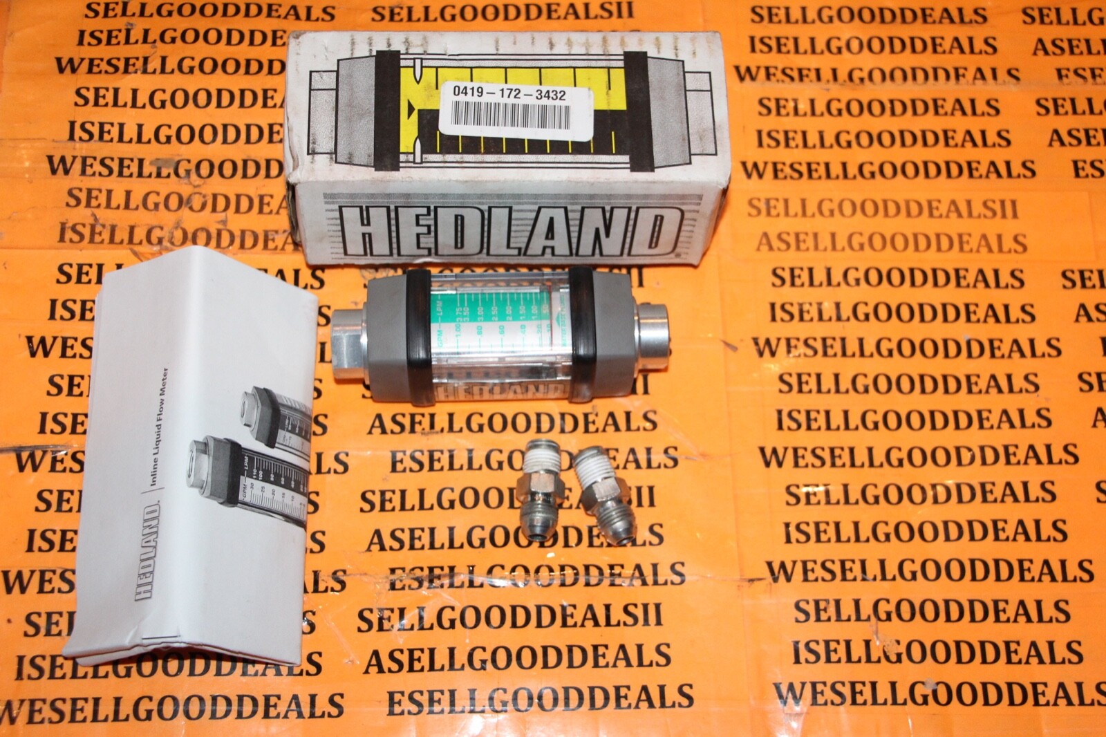 Hedland H213A-010 Flow Meter 1/4"NPT WBF 1GPM QS10 New