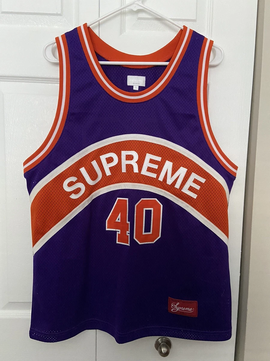 Supreme Curve Basketball Jersey 17ss M Supreme basketball jersey - Gem