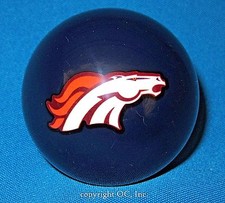NEW NFL Denver BRONCOS Football Billiard Pool Cue Ball  FREE Shipping 