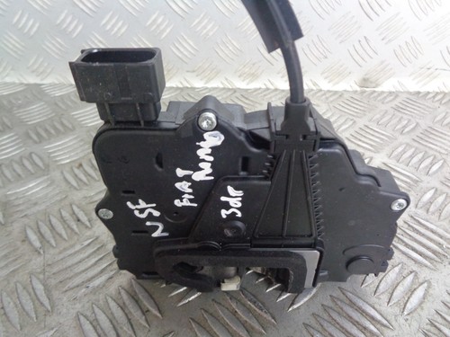 2007 FIAT PUNTO 3DR PASSENGER SIDE FRONT DOOR LOCK 51849042 - Picture 5 of 7