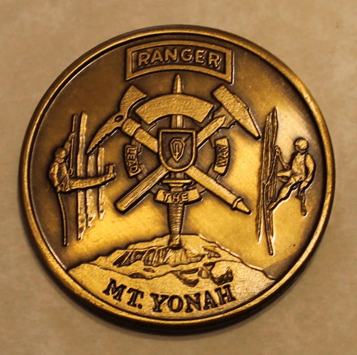 5th Ranger Training BN Camp Frank D. Merrill Dahlonega Brass Army