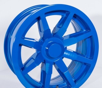 Pepsi Blue powder coating powder High Gloss by Remcoat 1 lb 85% Gloss