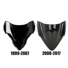Dual Bubble Windshield Windscreen For Suzuki ...