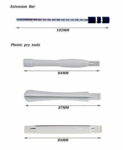 Magnetic Screwdriver Bit For iPhone Macbook Tool Kit Set Repair Watch 115PCS Box - Picture 10 of 16