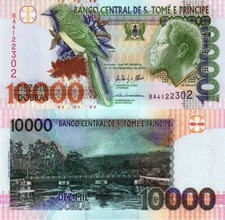 Sao Tome ' & Prinz - St.Thomas & Prince - 10.000 Dobras 2013 Fds UNC